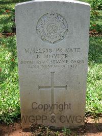 Dar Es Salaam War Cemetery - Moyler, B